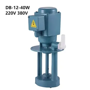 Pompe de refroidissement pour machine-outil à moteur CC 12 L/min 0,5 CV, huile de <span class=keywords><strong>tour</strong></span>, haute pression pour le rinçage des fluides - Product Image 1