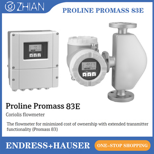 Medidor de Flujo Másico Coriolis Promass 83E de Endress Hauser, Medidor de Flujo Digital Industrial para Productos Químicos, Petróleo y Gas - Product Image 3