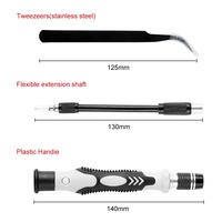Jeu d'embouts de tournevis de précision multi-usages pour réparation de téléphone portable, ordinateur PC démontage pièces outils de remplacement 115 pièces
