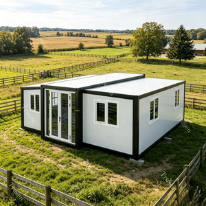 Casa Prefabbricata Espandibile con Porta in <span class=keywords><strong>Alluminio</strong></span> a Taglio Termico, Design Espandibile, con Bagno Completo - Product Image 1