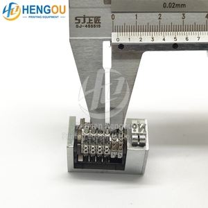 เครื่องนับเลข 6 หลัก 4x8 ตัวอักษรโรมันสแตนเลสทั้งหมดกระโดดย้อนกลับ 98765... หมายเลข 2 ตัวจมได้ - Product Image 6