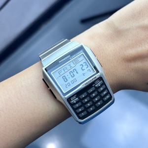 Montre de luxe haut de gamme pour homme avec calculatrice, montre LED multifonction style ordinateur, bracelet en acier inoxydable, vente en gros - Product Image 3