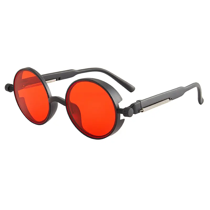Factory Direct Price Round Frame Retro Eyes Glass Sunglasses Sun Glasses Promotional