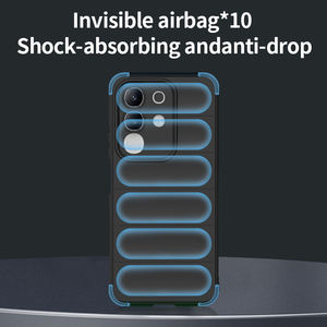 Prix d'usine, vente en gros, coque de téléphone sans fil anti-chute en TPU souple, surface effet peau, pour Vivo Y29 - Product Image 4