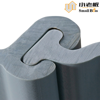 Vente directe d'usine de palplanches en Z, palplanches en PVC de type Z