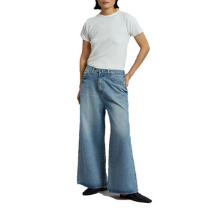 Jeans Anchos Personalizados <span class=keywords><strong>para</strong></span> <span class=keywords><strong>Mujer</strong></span>, Jeans Holgados, Jeans Boyfriend, Pantalones Vaqueros Vintage de los 90 - Product Image 2