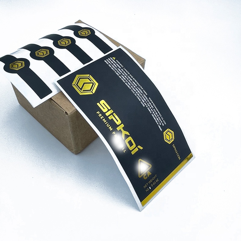 Custom Label Sticker Printing for Product Packaging