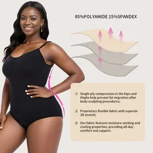 Modeladores de corpo femininos, S-SHAPER fajas-redutor de tamanho grande para mulheres