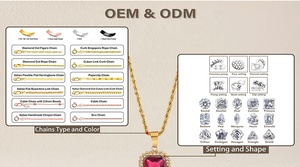 Collana Personalizzata in Acciaio Inossidabile Placcato Oro 18k, Impermeabile, Ipoallergenica, Antiossidante - Crea il Tuo Design di <span class=keywords><strong>Gioielli</strong></span> Personalizzati - Product Image 3