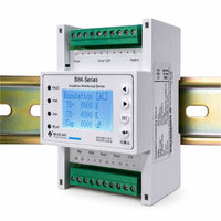 Dispositif de surveillance d'isolement DC BIM-CH1 100-1000Vdc, relais de surveillance d'isolement en ligne pour systèmes IT non isolés avec écran LCD Modbus RS485