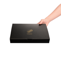 Boîtes d'emballage personnalisées pour churros avec logo, design de marque personnalisé, contenants en carton pliables pour la vente au détail