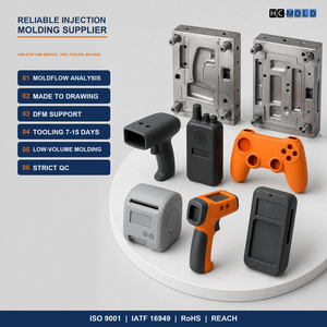Piezas de Plástico Moldeadas a Medida de Alta Repetibilidad para Carcasas de Dispositivos Portátiles con Análisis de Flujo de Moldeo y Revisión de Procesos - Product Image 4