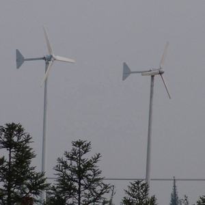 2KW de turbina de viento 3 PCS cuchillas V/48V/96V aprobación CE uso de la tierra y el mar - Product Image 6