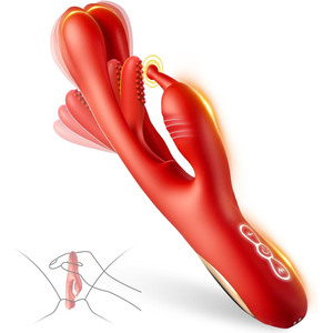 Wholesale OEM 3 1 Waterproof USB Charging 20 Frequencies Flapping <b>Vibrator</b> Eco-Friendly Latex Handcuff Sex Toys Woman <b>Vibration</b> - Product Image 1