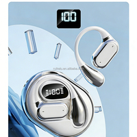 Écouteurs intra-auriculaires sans fil Q26 BT 5.4 avec affichage LED, réduction de bruit Hifi TWS, pour une utilisation quotidienne décontractée, mini casque DT6.0 ENC