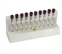 Support de test ESR en plastique résistant aux produits chimiques, compatible avec les tubes ESR de 128 ml, 10 trous, fourni par le fabricant