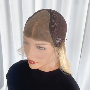 Perruque Lace Front de Luxe en Cheveux Vierges, Personnalisée, avec Balayage Brun et Doré - Product Image 6