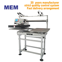 TQ-4050 2024 double presse à chaud automatique localisateur laser de feuille de téflon pour votre option