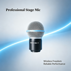 Microphone sans fil <span class=keywords><strong>Beta</strong></span> 58A, remplacement de la tête de microphone, micro dynamique cardioïde, micro à main pour chant, utilisation professionnelle sur scène - Product Image 6