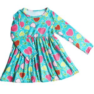 Nuevo Vestido de Primavera para Bebés, Ropa Infantil, Vestidos de Princesa con Flores para Niñas, Falda Estampada con Girasoles, Ropa para Niñas - Product Image 3