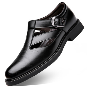 Zapatos Planos Mary Jane de Cuero Negro con Cierre de Hebilla, Zapatos de Vestir para Mujer para el Trabajo y la Oficina - Product Image 5