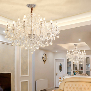 Candeliere europeo lampada a sospensione decorazione della casa sala da pranzo soggiorno Hotel <span class=keywords><strong>lampadario</strong></span> di cristallo <span class=keywords><strong>moderno</strong></span> - Product Image 2