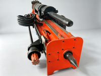 Machine de forage et de fendage robuste à essence pour les opérations en carrière de pierre en extérieur