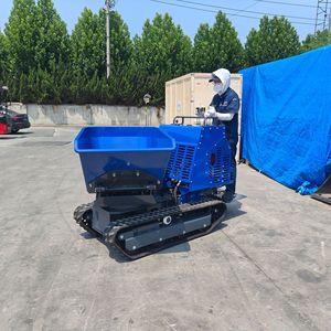 Camion benne sur chenilles 1-10t, rotatif hydraulique, auto-alimenté au diesel, pour chantier de construction - Product Image 4