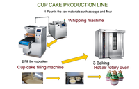 Machine à biscuits entièrement automatique, neuve, pour la fabrication de biscuits sandwich au chocolat et de glaces, pour usage en boulangerie, à base de farine