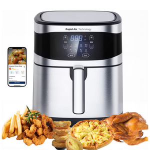 <span class=keywords><strong>Friteuse</strong></span> à air ouvert multifonction 6,5L/7,5L, sans huile, haute puissance, intelligente, avec revêtement antiadhésif et contrôle numérique - Product Image 4