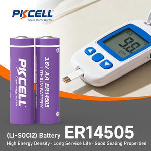แบตเตอรี่ลิเธียม PKCELL AA ER14505 <span class=keywords><strong>LS14500</strong></span> TL-5903 3.6V รุ่น ER14250 ER34615 สำหรับมิเตอร์น้ำ - Product Image 3