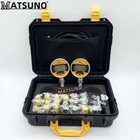 Hydraulic Oil Pressure Gauges for Excavator Digital Electronic Hydraulic Pressure test Kit