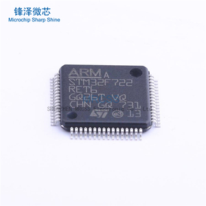MCU de 32-Bit STM32 ARM <span class=keywords><strong>Cortex</strong></span> <span class=keywords><strong>M7</strong></span> RISC 512KB Flash 1,8 V/2,5 V/3,3 V 64-Pin LQFP bandeja-a granel STM32F722RET6 - Product Image 4