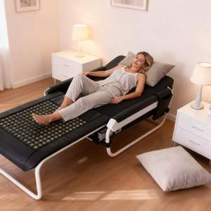 Cama de Masaje Comercial Jade Master Estilo V6 con Terapia Térmica de Cuerpo Completo, Cama de Masaje Quiropráctico de Jade para Alineación Espinal - Product Image 5