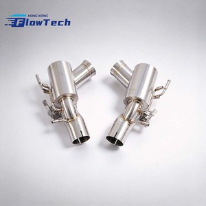 Système d'échappement Catback FlowTech T304 en acier inoxydable pour Ferrari 296 GTB 3.0T V6 2021+ – avec montage de soupape OEM à fixation directe - Product Image 5