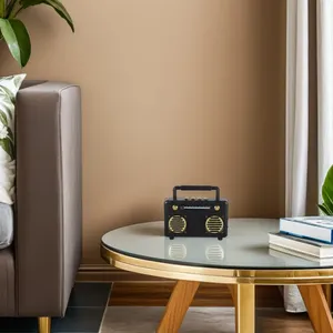 Haut-parleur sans fil rétro, lecteur MP3 avec carte TF, style vintage classique, <span class=keywords><strong>radio</strong></span> FM - Product Image 5