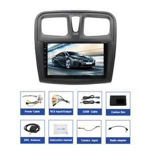 <span class=keywords><strong>Radio</strong></span> de coche con pantalla táctil HD de 9 pulgadas, navegación GPS para Renault Sandero SYMBOL 2014-2017, Android, estéreo para coche con Wifi, vídeo Multimedia - Product Image 5