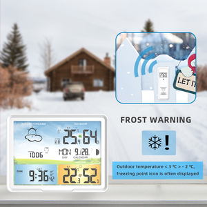 Stazione <span class=keywords><strong>Meteo</strong></span> Pt20a Rcc con Sensori Wireless Remoti per Interni ed Esterni - Product Image 6