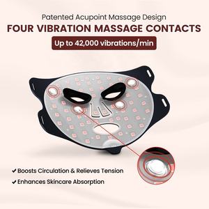 Bestseller 2025 Anti-Aging Vibrations-Silikon-Gesichtsmaske für den Heimgebrauch, Gesichtsmassagegerät, Peeling-Gerät, vibrierendes Schönheitsgerät - Product Image 4