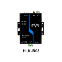 RS232 RS485 - Ethernet WiFi Dönüştürücü Ağ Geçidi Modülü HLK-IR03 Seri - IP Uzaktan PLC İzleme DTU Endüstriyel IoT için