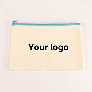 Estuche de Lona con Cremallera para Lápices, Pintado a Mano, Personalizable con Logotipo, para Estudiantes, Venta al Por Mayor - Product Image 6
