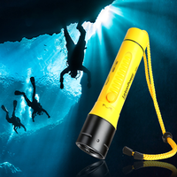 Linterna de buceo lampe de poche de plongée torches éclairage d'opérations marines de haute qualité pour l'exploration sous-marine