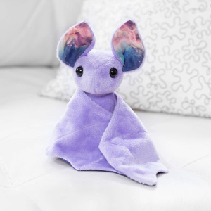 Alas de Murciélago de Peluche Moradas con Patrón de Río de Estrellas, Juguete de Murciélago, Regalo de Cumpleaños para Niñas y Novias, Personalización Disponible, Envío Directo - Product Image 4