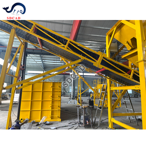 Centrale à <span class=keywords><strong>béton</strong></span> sec 60m3/h avec système d'alimentation à trémie unique pour les petits et moyens chantiers de construction - Product Image 4