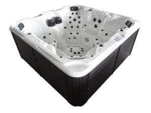 Baignoire de <span class=keywords><strong>spa</strong></span> moderne de luxe avec éclairage de chromothérapie Système de filtration d'<span class=keywords><strong>eau</strong></span> salée Support de cou ergonomique Doublure isolée extérieure - Product Image 5
