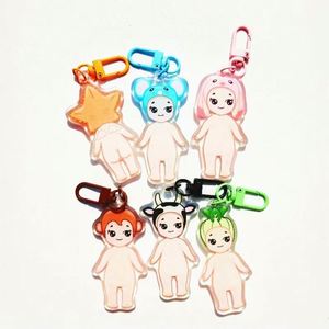 Acrylic Keychain Resin <b>Key</b> <b>Chain</b> Custom With Logo No Minimum Order High Quantity Acrylic Keychains - Product Image 1