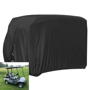Funda Protectora para Carro de <span class=keywords><strong>Golf</strong></span> de Poliéster 600D Impermeable Negra de Alta Calidad, Protege los <span class=keywords><strong>Palos</strong></span> de <span class=keywords><strong>Golf</strong></span>, Marca Yaheng - Product Image 1