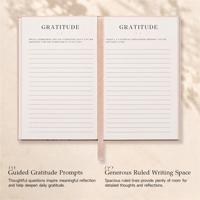 Carnet de gratitude émotionnel personnalisé A6 avec couverture en papier rose motif ange papillon, impression couleur, couverture rigide, avec boîte cadeau