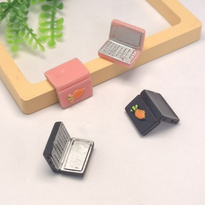 Casa delle bambole in miniatura <span class=keywords><strong>mobili</strong></span> moderni per bambini <span class=keywords><strong>mobili</strong></span> giocattolo per bambole Computer portatile - Product Image 5