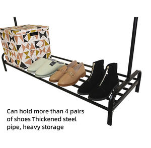 Nouveautés Cintres à un pôle en métal de haute qualité Tendance Multifonction Durable Séchoirs à vêtements pour le salon des vêtements - Product Image 5